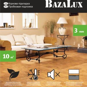 Коркова підкладка BazaLux Eco 3 мм  (уцінена)