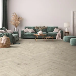 Ламінат Kaindl 3144/32744 Eiche Alnwick 630x128x8мм  AC4 V-groove Fischgra (1 уп=11д=0,87м2)